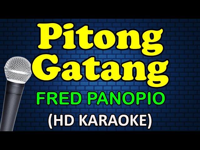 PITONG GATANG - Fred Panopio (HD Karaoke)