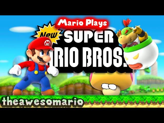 Mario Plays: NEW SUPER MARIO BROS DS!!