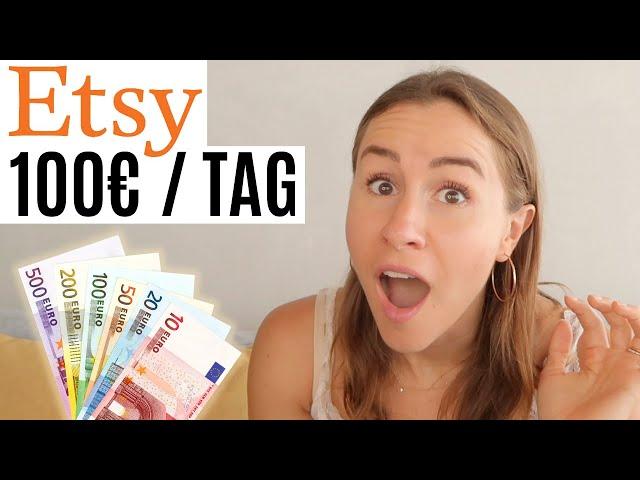 So verdienst du 100€ pro Tag mit Etsy Print on Demand  (als Anfänger/ohne Startkapital)