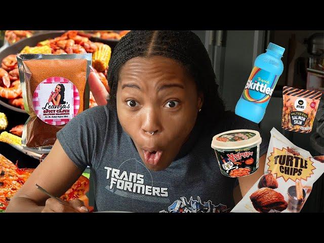 TRYING VIRAL TIKTOK SNACKS... and regretting it.