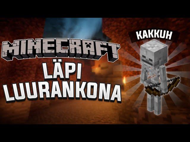 Minecraft Läpi LUURANKONA?!