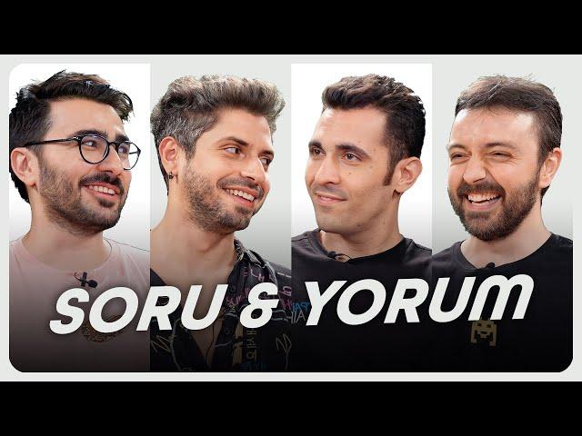 BATUHAN BOZKAN, ORHUN KAYAALP, TURGUT UÇ, EREN AKTAN - SORU & YORUM (1 Ekim Pazar 16:00'da başlıyor)