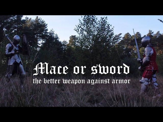 Mace or sword | the better weapon against armor (with @scholagladiatoria)