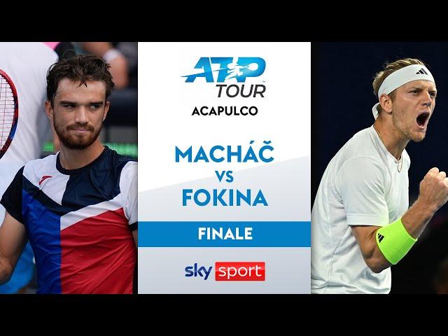 Macháč  - Fokina  - Finale | Abierto Mexicano Telcel Acapulco 2025 | Highlights - Sky Tennis