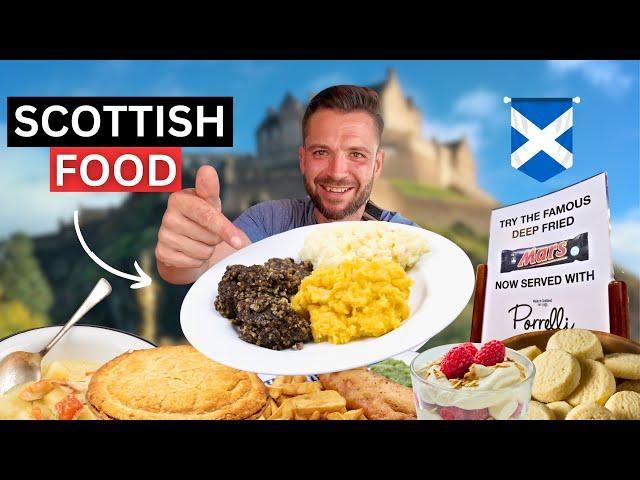 5 Must Try Scottish Foods in Edinburgh 󠁧󠁢󠁳󠁣󠁴󠁿 Haggis, Fried Mars Bars and More