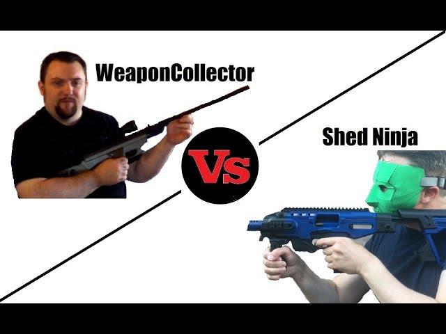 W.C's Target Shooting Competition - W.C vs Shed Ninja