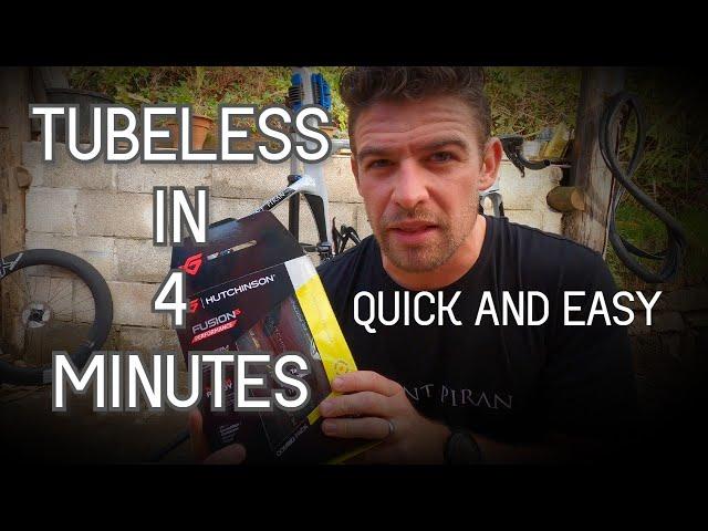 Chris Opie | Tubeless Tyres | Bike Maintenance | Setting Up Tubeless Tyres in 4 Minutes