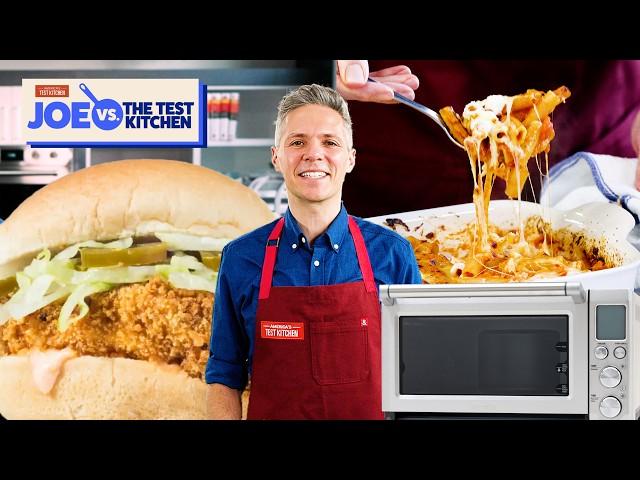 Easy Toaster Oven Recipes: Baked Ziti & Fried Chicken | Joe vs. The Test Kitchen