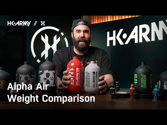 Alpha Air Paintball Tank Comparison - Mr. H Weighs In