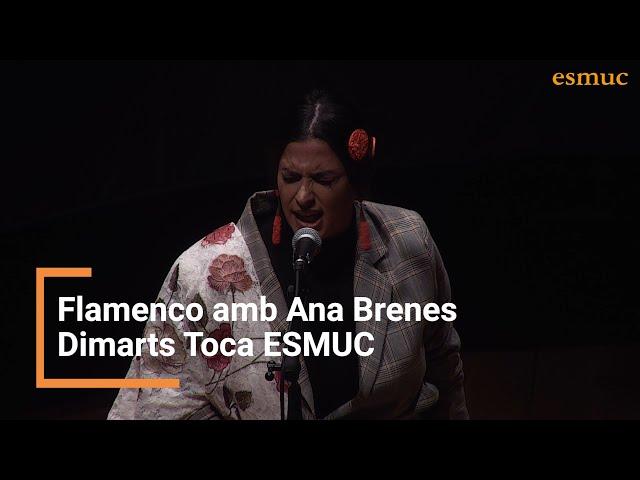 Flamenco amb Ana Brenes | Dimarts Toca | ESMUC 2021