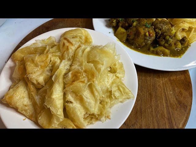 Paratha Roti/ Buss up Shut /Oil Roti, Soft & Silky. Easy Step by Step Recipe