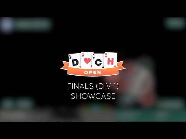 DACH Open | Division 1 Finals Showcase