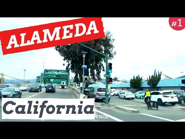 Driving From Oakland to Alameda California - Driving Touring Videos