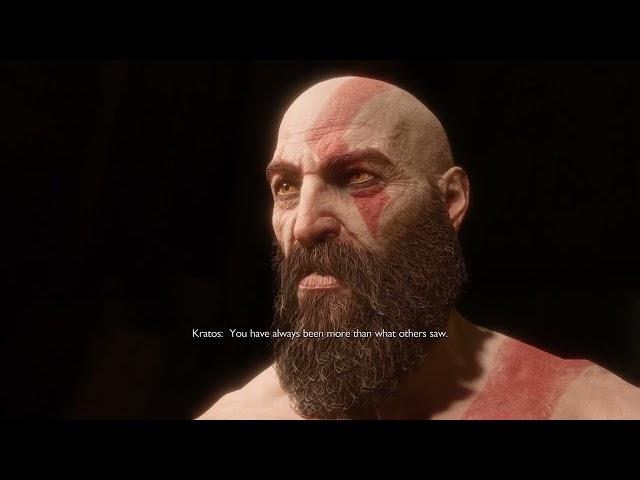 God of War Ragnarök - Kratos receives some therapy