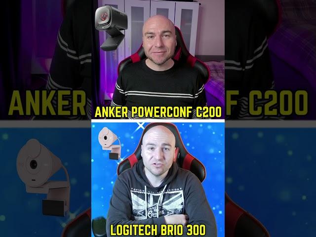 Which Webcam Microphone Is Better?  Anker Powerconf C200 vs Logitech Brio 300