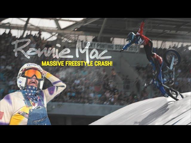 Massive Freestyle Motocross Crash!!!