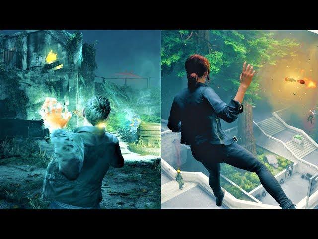 EPIC SuperPower Combat Moments - Control VS Quantum Break | RTX Gameplay