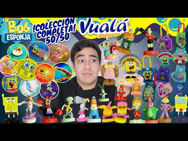 TENEMOS LA COLECCIÓN COMPLETA DE BOB ESPONJA ! | 50/50 VUALA SORPRESA