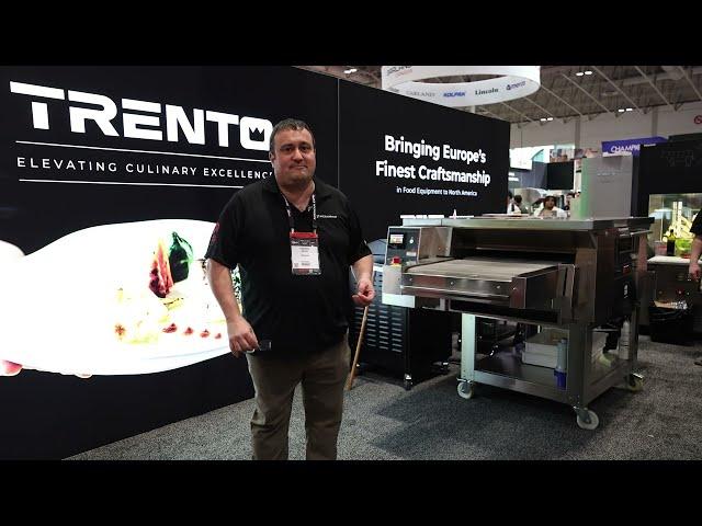 Trento | Pizzagroup Dragon High Productivity Static Conveyor | Omcan booth | RC show 2024