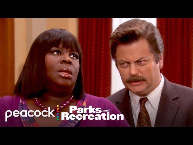 Parks and rec but it's just their inner child coming out in the office | Parks and Recreation