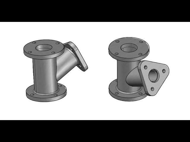 3D AutoCAD practice drawing