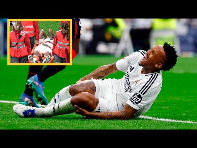  Militão INJURY UPDATE ! Éder Militão HORRIFIC KNEE INJURY against Osasuna | la liga