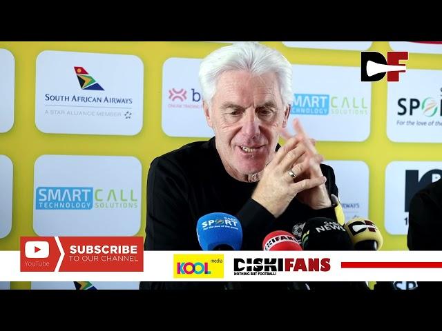 Interview with Hugo Broos | Bafana Bafana vs Uganda & South Sudan