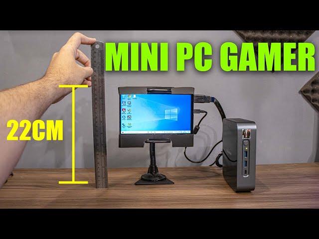 MONTEI UM MINI PC GAMER QUE RODA TUDO!