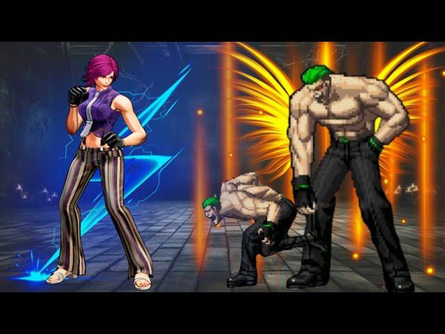 [Mugen KOF] Sonic Vanessa Vs Ryuji Yamazaki| Amazing Ultimate Moves | MUGEN FORCE #mugen #mugenkof