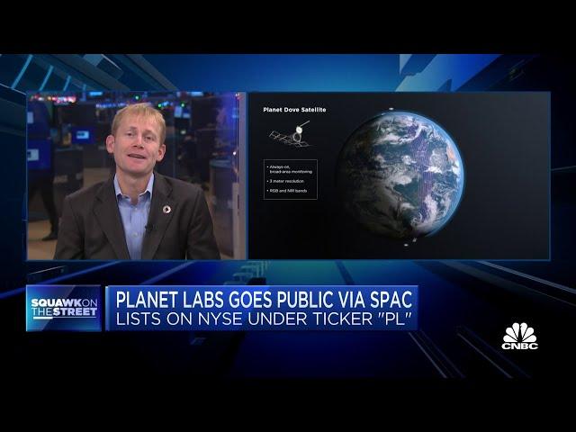 Satellite company Planet Labs goes public via SPAC