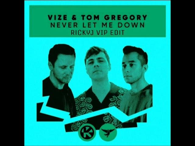 VIZE & Tom Gregory - Never Let Me Down (VIZE VIP) (RickyJ Edit) (Audio)