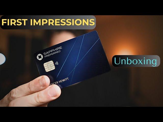 Chase Sapphire Preferred Unboxing | Updated Roadmap?