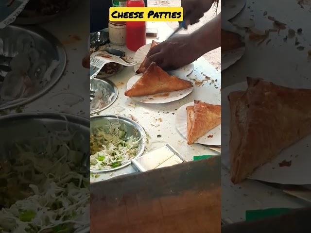 Hardworking uncle selling cheese Patties मात्र10रूstreetfood india #shorts #viral #Patties #food