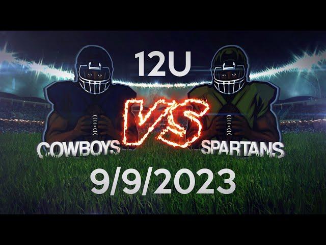12U Youth Football Argyle Spartans vs Normandy Cowboys 09092023