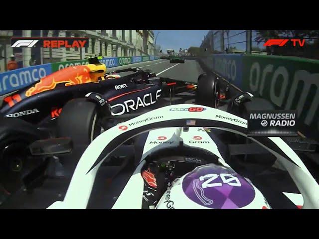 Leaked Full Radio Kevin Magnussen (Haas) Sergio Checo Perez (Red Bull) Crash Monaco Grand Prix F1