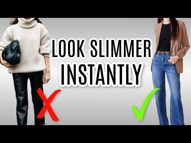 Surprising Slimming Style Secrets for Women Over 40 Revealed | How to Dress Thinner