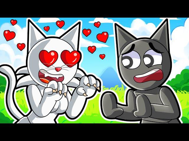 Wenda & Gray TURNED INTO CATS?! Roblox Sprunki