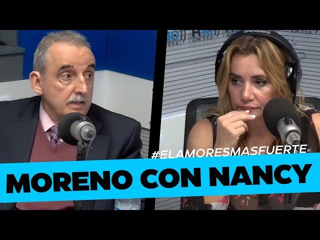 Guillermo Moreno con Nancy Pazos 11/7/24