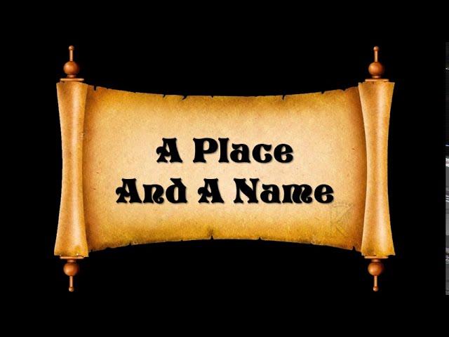 A Place And A Name by Phil Hadley