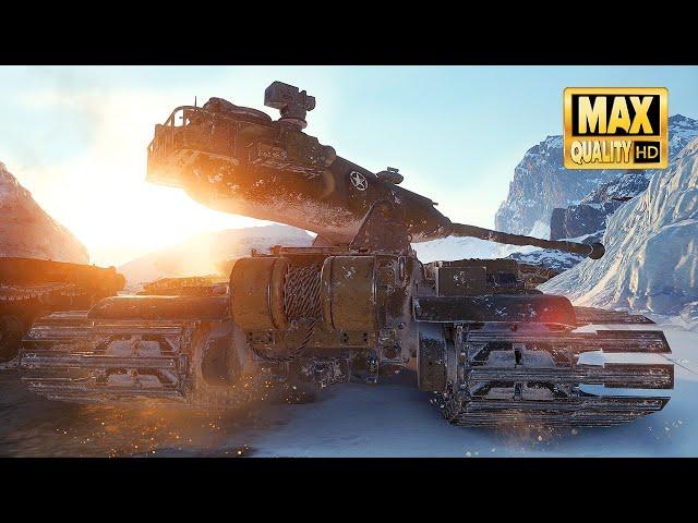 M-V-Y: Excellent battle on Glacier - World of Tanks