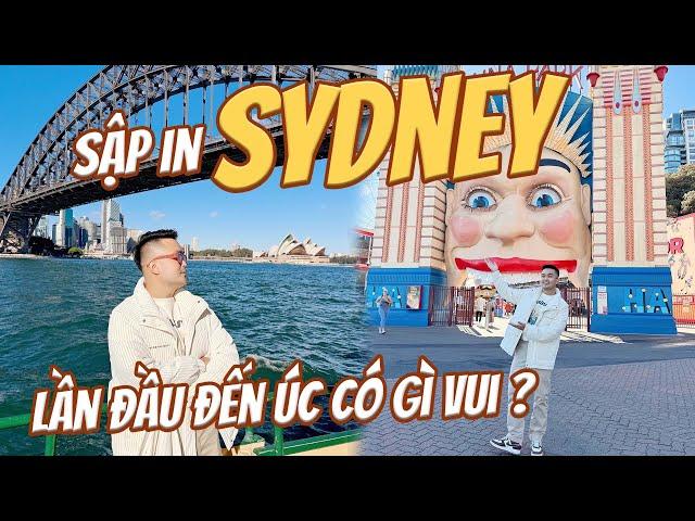 SẬP IN SYDNEY || LẦN ĐẦU TIÊN ĐẾN SYDNEY ÚC - Mình đã đi đâu ăn gì ?