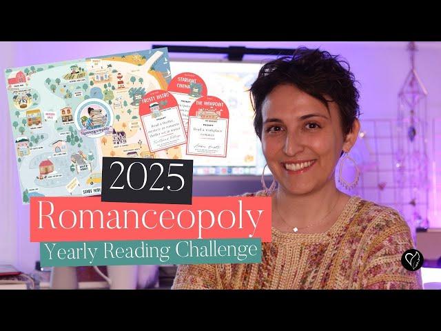 Romanceopoly 2025 Reading Challenge Announcement