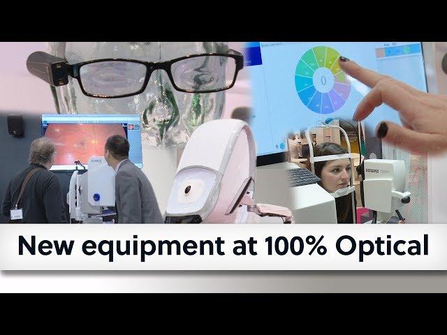 New equipment at 100% Optical
