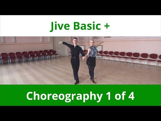 Jive Advanced Basic Choreography 1 of 4 - Simple Spin