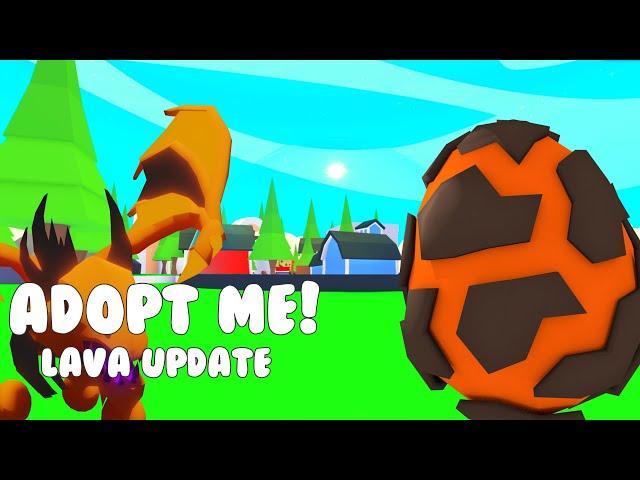 ADOPT ME LAVA EGG UPDATE! LAVA EGGS AND PETS IN ADOPT ME! ROBLOX ADOPT ME CONCEPT 2021!