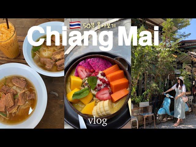  치앙마이 여행 | 왕복26만원! 이대로 가면 대성공 로컬 맛집, 핫플, 쇼핑, 숙소 총정리 | 올드타운, 님만해민 | 태국여행 브이로그 몰아보기 Chiang Mai vlog