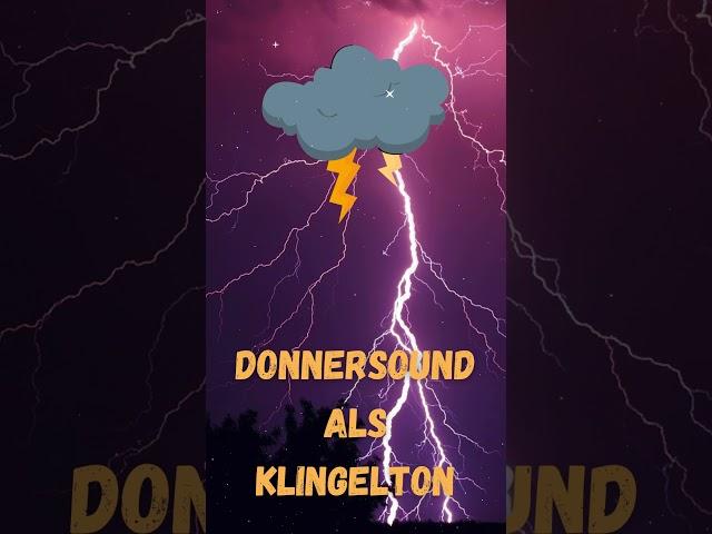  DONNERSCHLAG Sound als Klingelton kostenlos downloaden für iPhone & Android