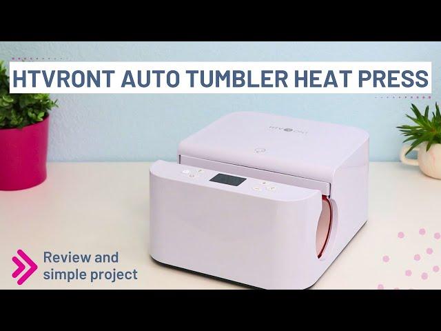 HTVRONT Auto Tumbler Heat Press Machine Review
