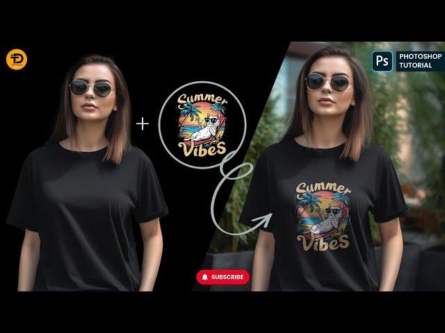 How To Make Realistic T-Shirt Mockup in 47 Seconds? ⏰