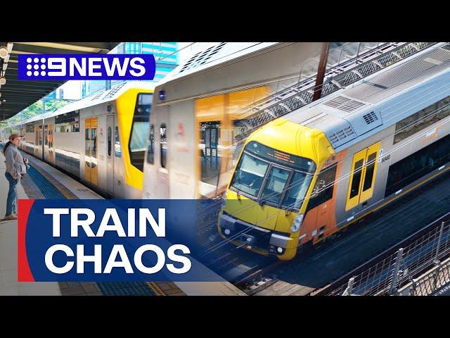 Sydney on brink of biggest rail shutdown in city's history | 9 News Australia